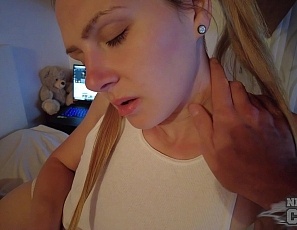 032922_hot_ginger_model_lea_sucking_dick_behind_the_scenes_while_on_vacation