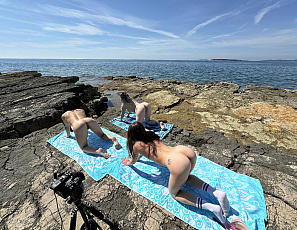 062625_naked_yoga_on_the_beach_with_dora_sam_big_boobs_and_gabriela_lati
