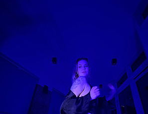 090324_sam_big_boobs_gives_pov_private_striptease_erotic_pussy_touching_show_in_black_light